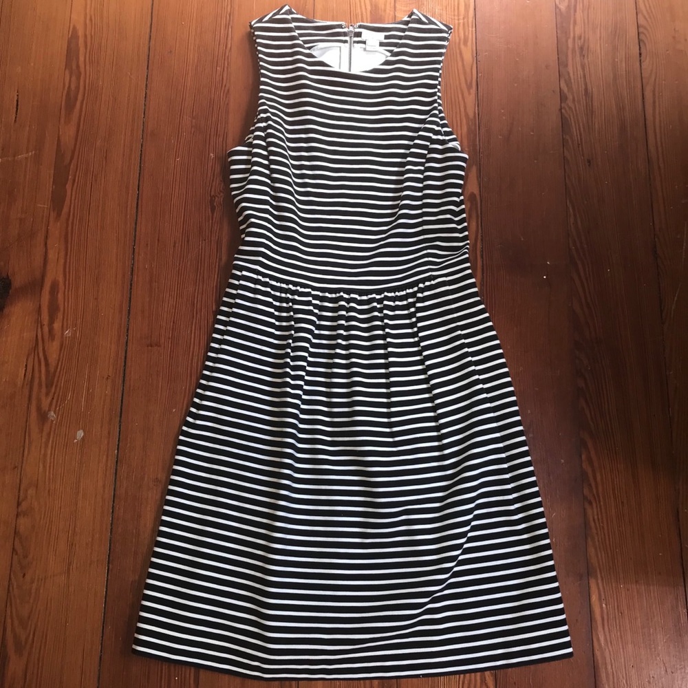 J. Crew Striped Daybreak Dress